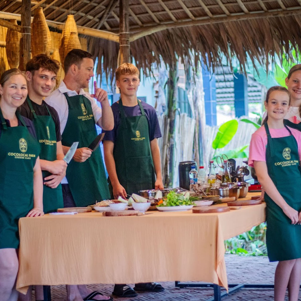 Hoi An Cooking Class with Market Tour and Basket Boat Experience