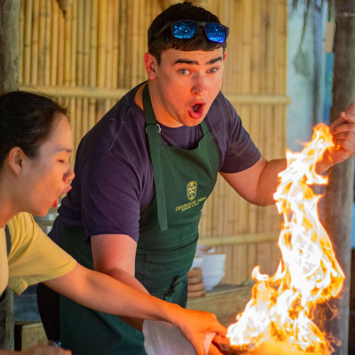 Hoi An Cooking Class with Market Tour and Basket Boat Experience