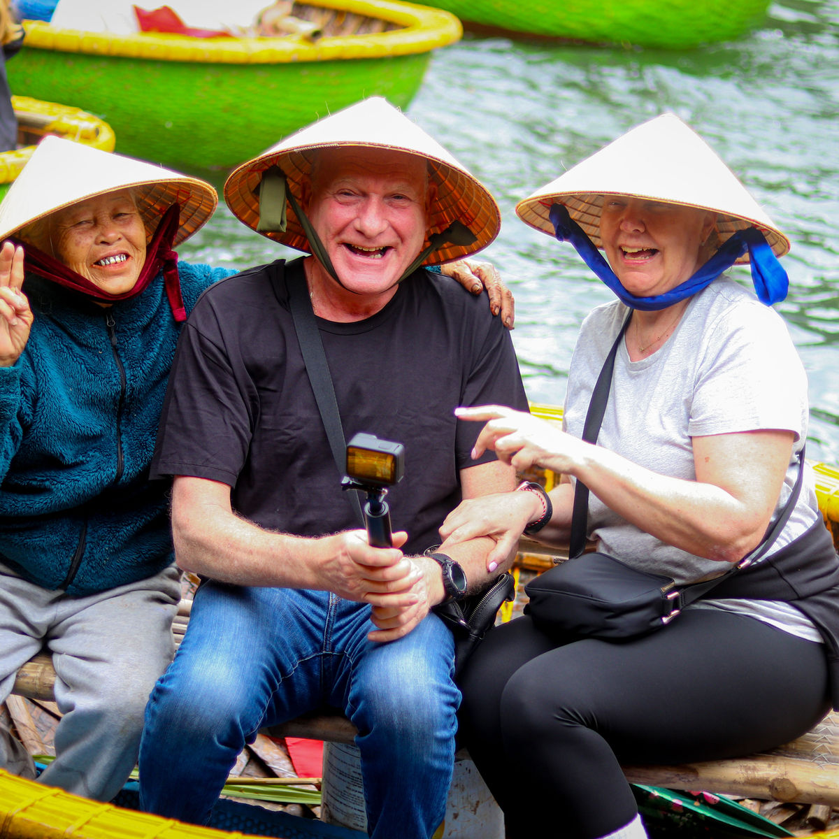 Hoi An Cooking Class with Market Tour and Basket Boat Experience