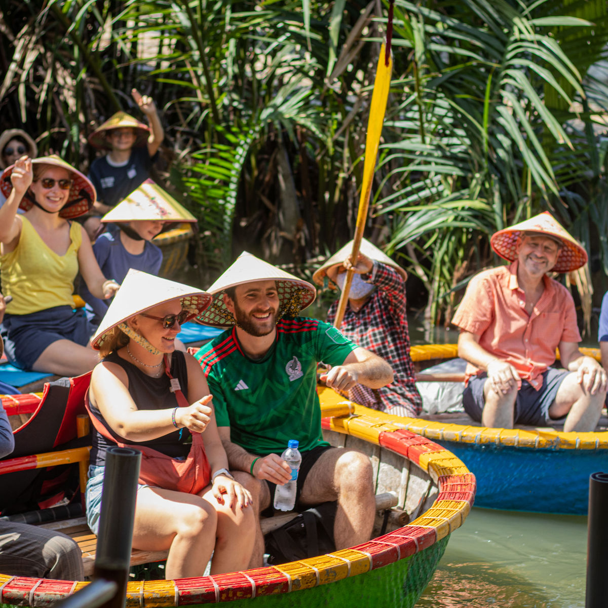 Hoi An Cooking Class with Market Tour and Basket Boat Experience