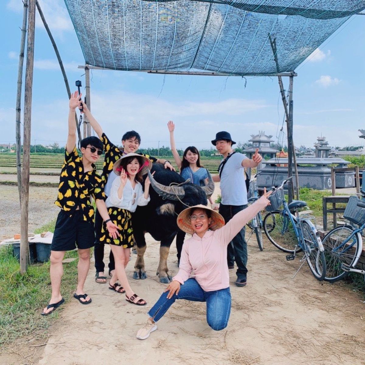 Hoi An Countryside Bike, Riding Buffalo and Basket Boat with Meal