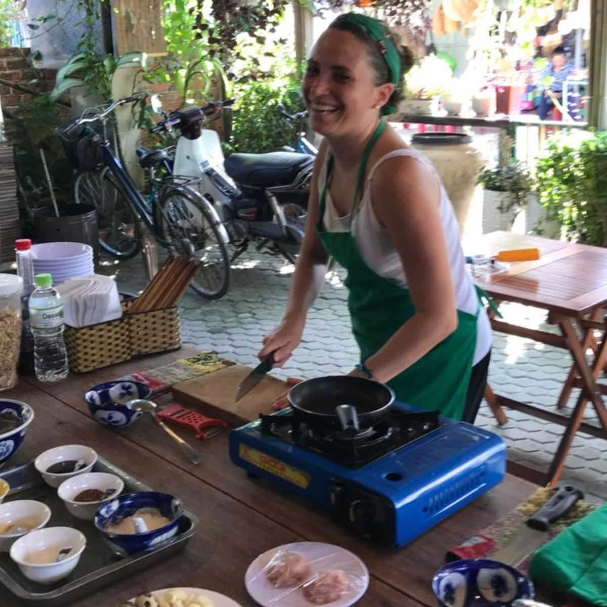 Cooking Class in Cam Thanh Coconut Forest with Market Tour