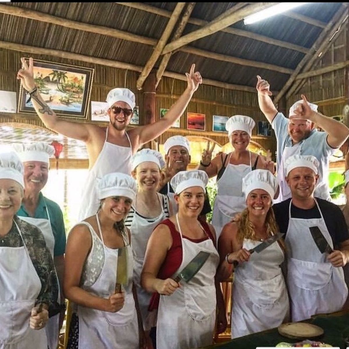 Cooking Class with Fishing Experience and Market Tour in Hoi An