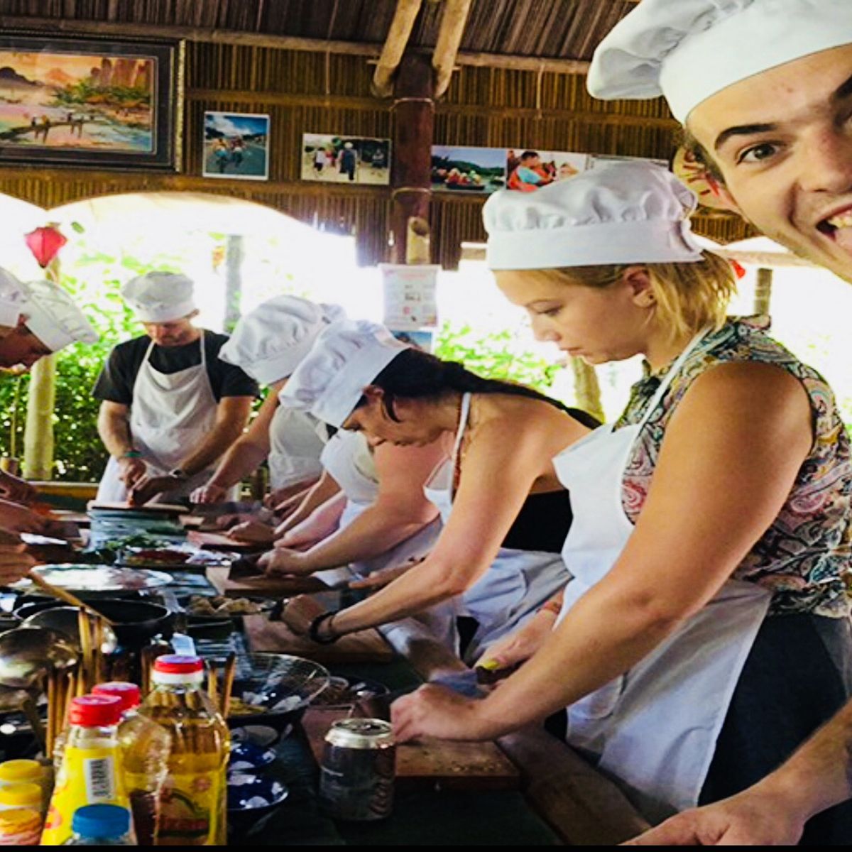 Cooking Class with Fishing Experience and Market Tour in Hoi An