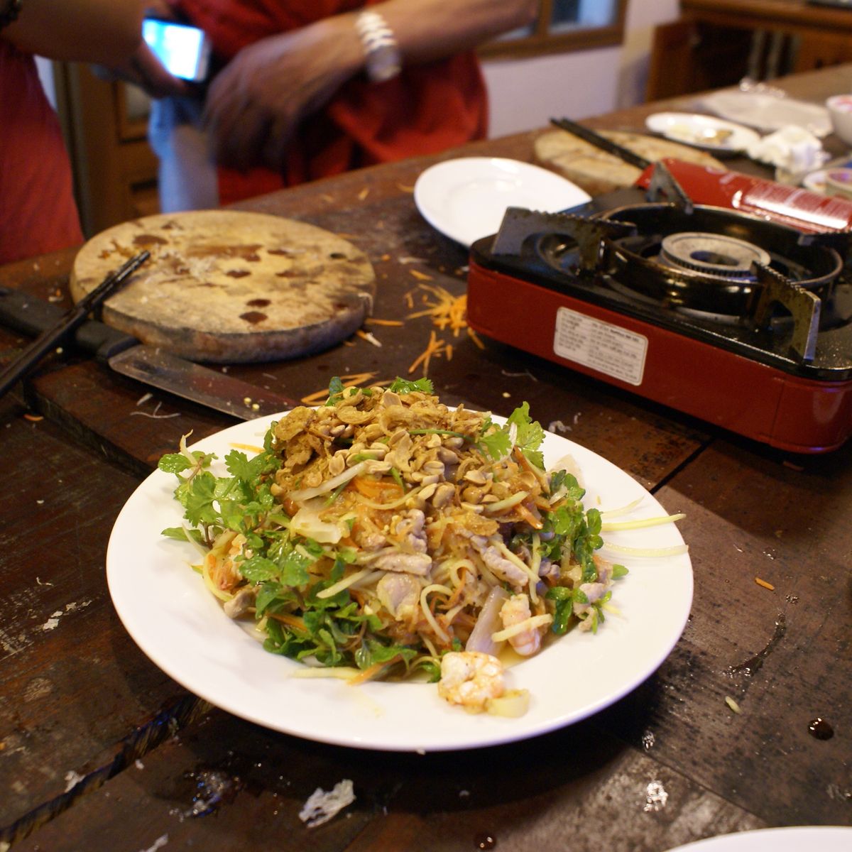 Vietnamese Home Cooking Expert with Market Tour and Boat Trip to Hoai River