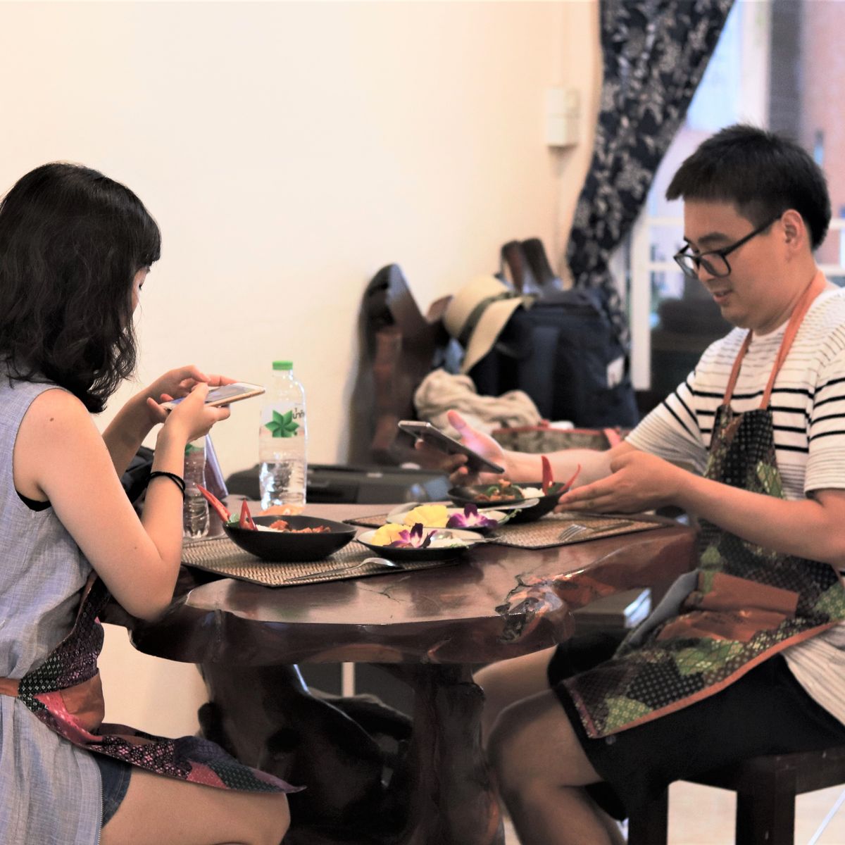 Fresh Market Tour & Authentic Thai Lunch Cooking with Passionate Chef