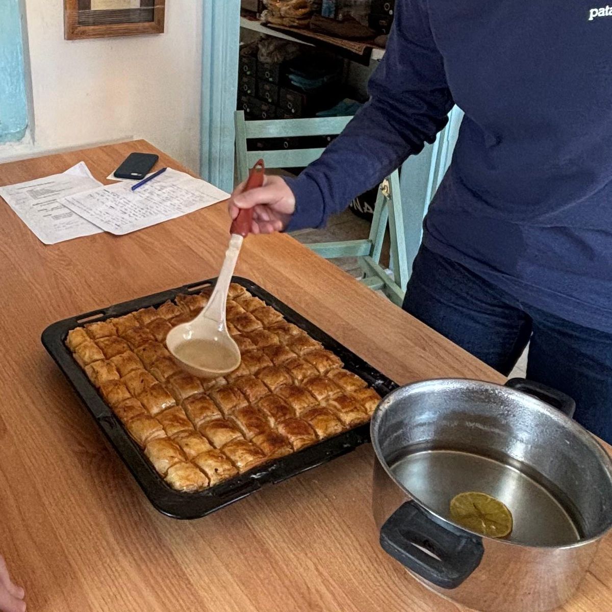 Atelier de baklava maison