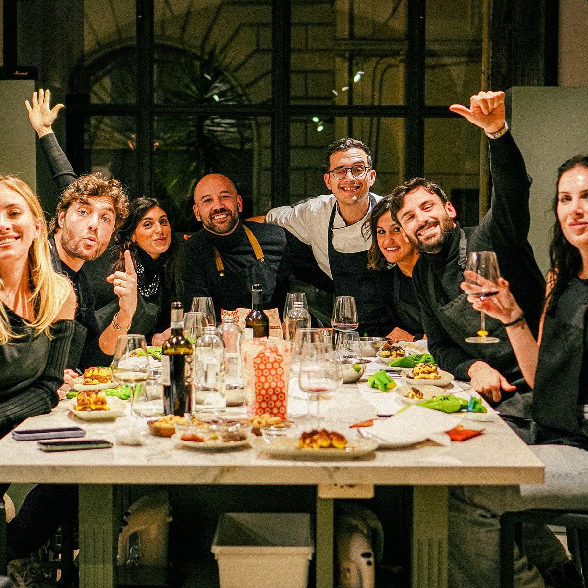 Hausgemachte Pasta & Tiramisu-Kurs mit unbegrenztem Wein vom Colosseum