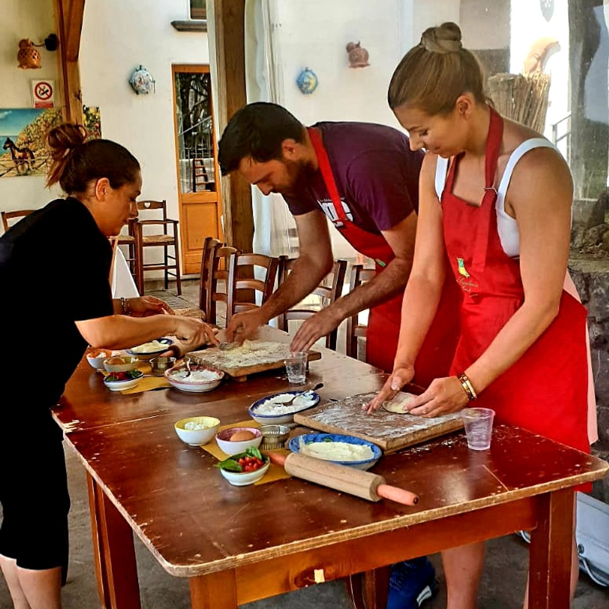 Horseback Riding Tour + Pasta Making Class on the Amalfi Coast