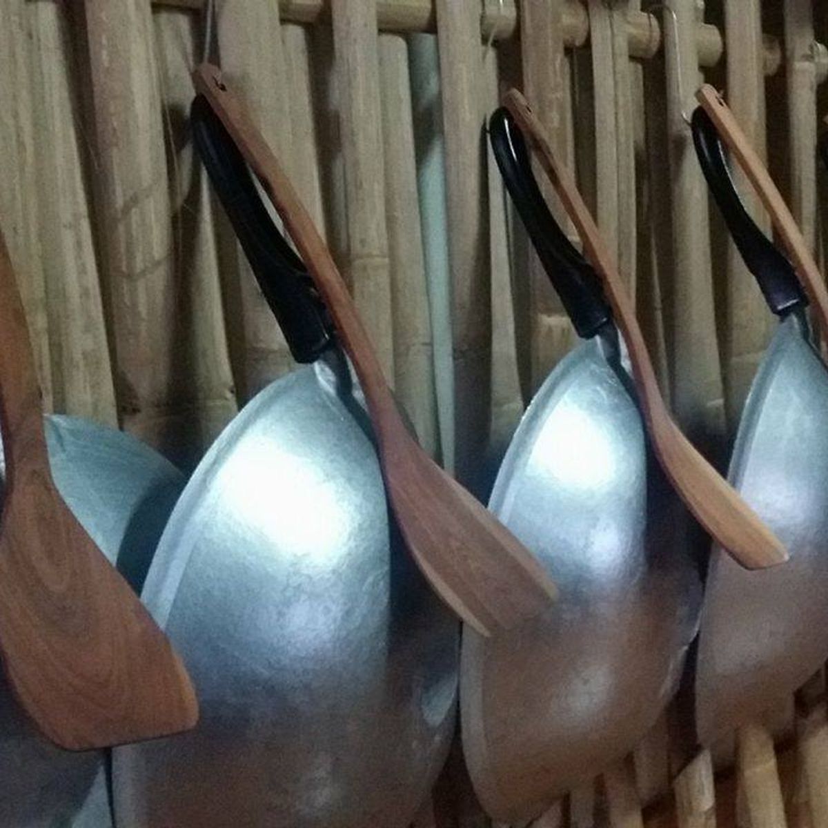 Thailändischer Kochkurs mit Bambus