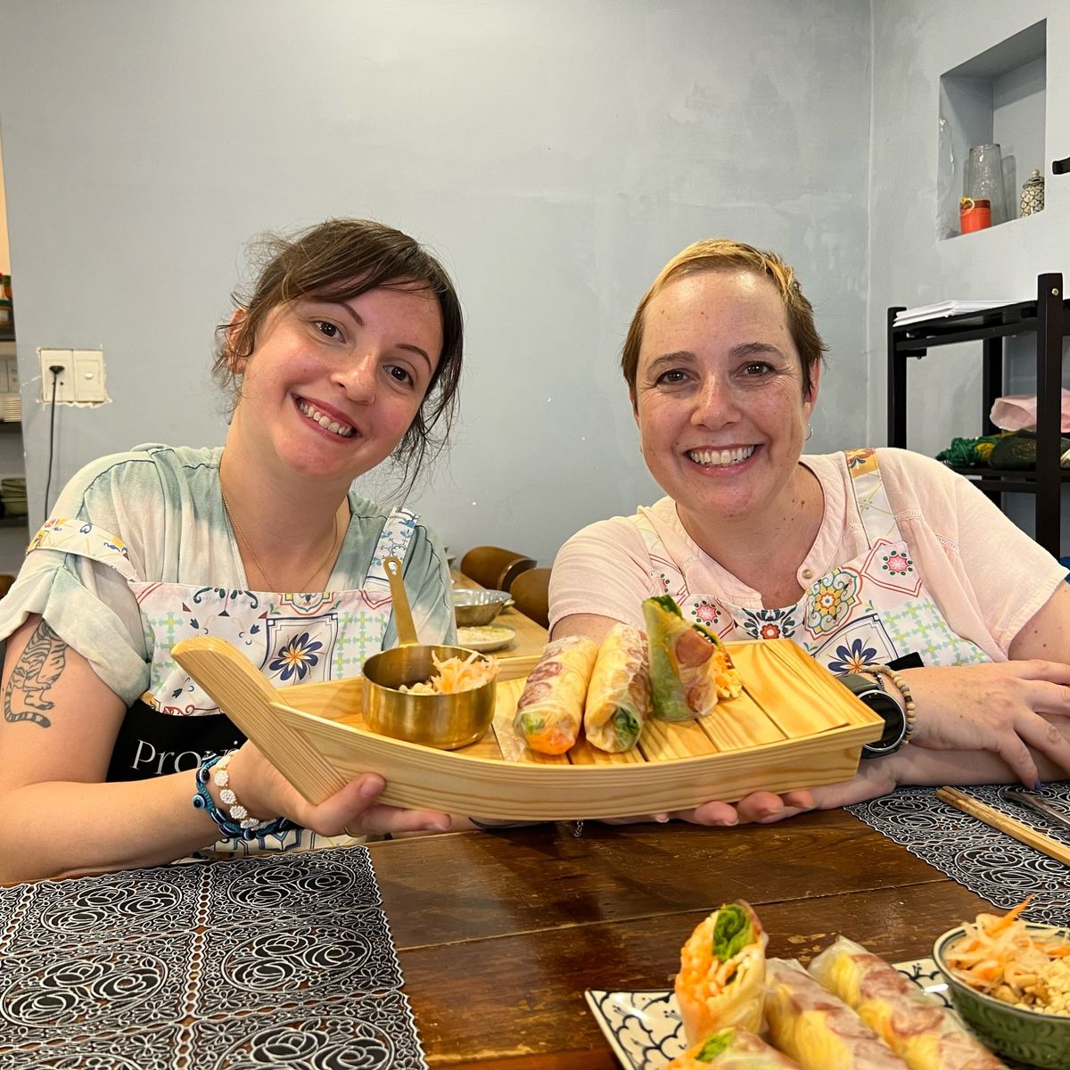Immersive Wet Market Tour and Cooking Class with Private Cook Stations by Chef Led