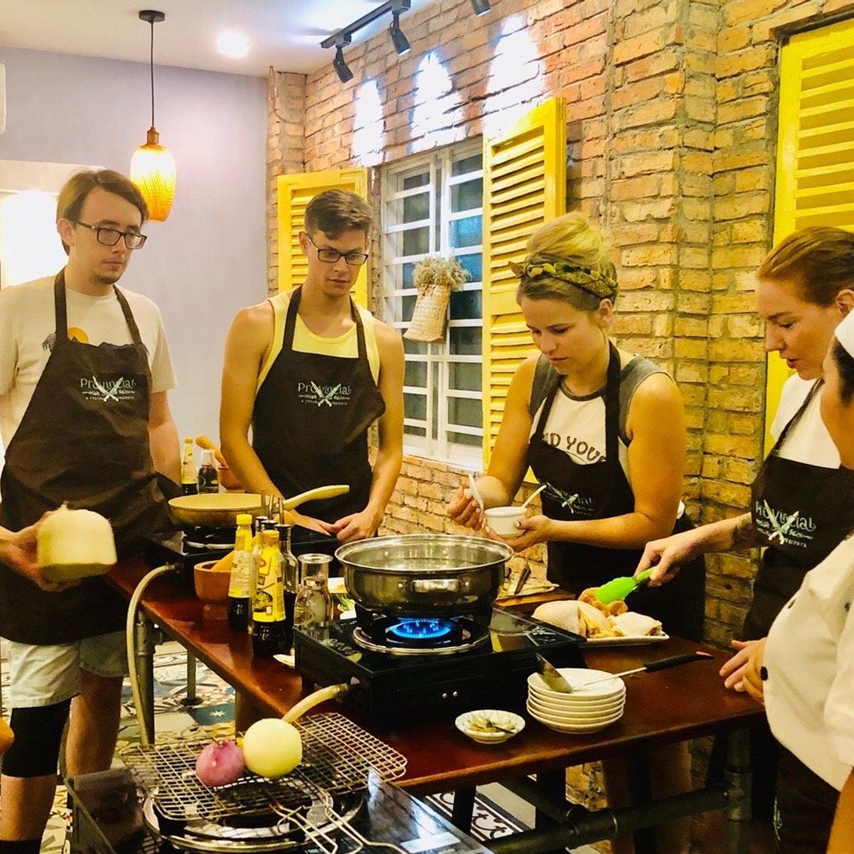 Immersive Wet Market Tour and Cooking Class with Private Cook Stations by Chef Led