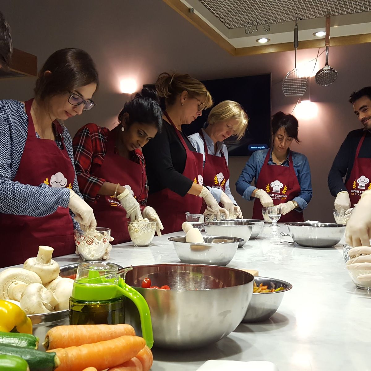 InRome: Cook an Italian Sunday Lunch with Farmers Market Shopping