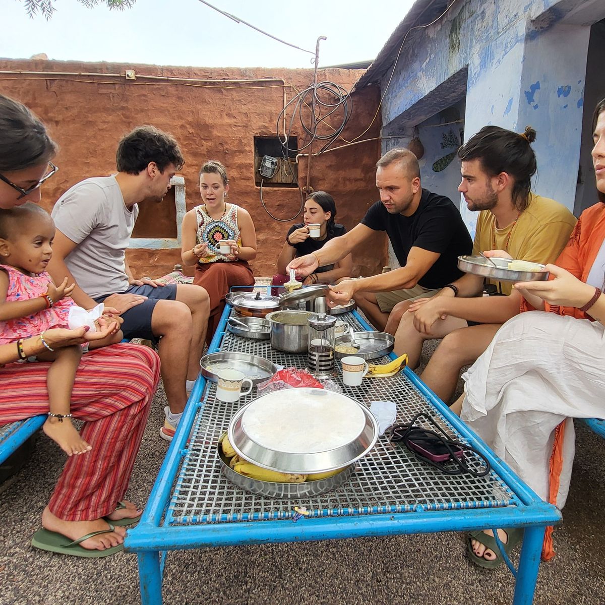 Authentic Rajasthani Home Cooking Experience in Salawas Village
