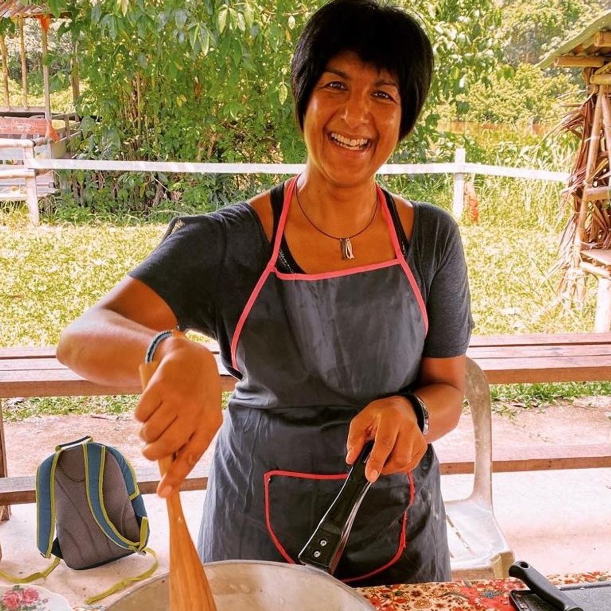 Indigenous Home Cooking Class at Farmstay with Market Tour