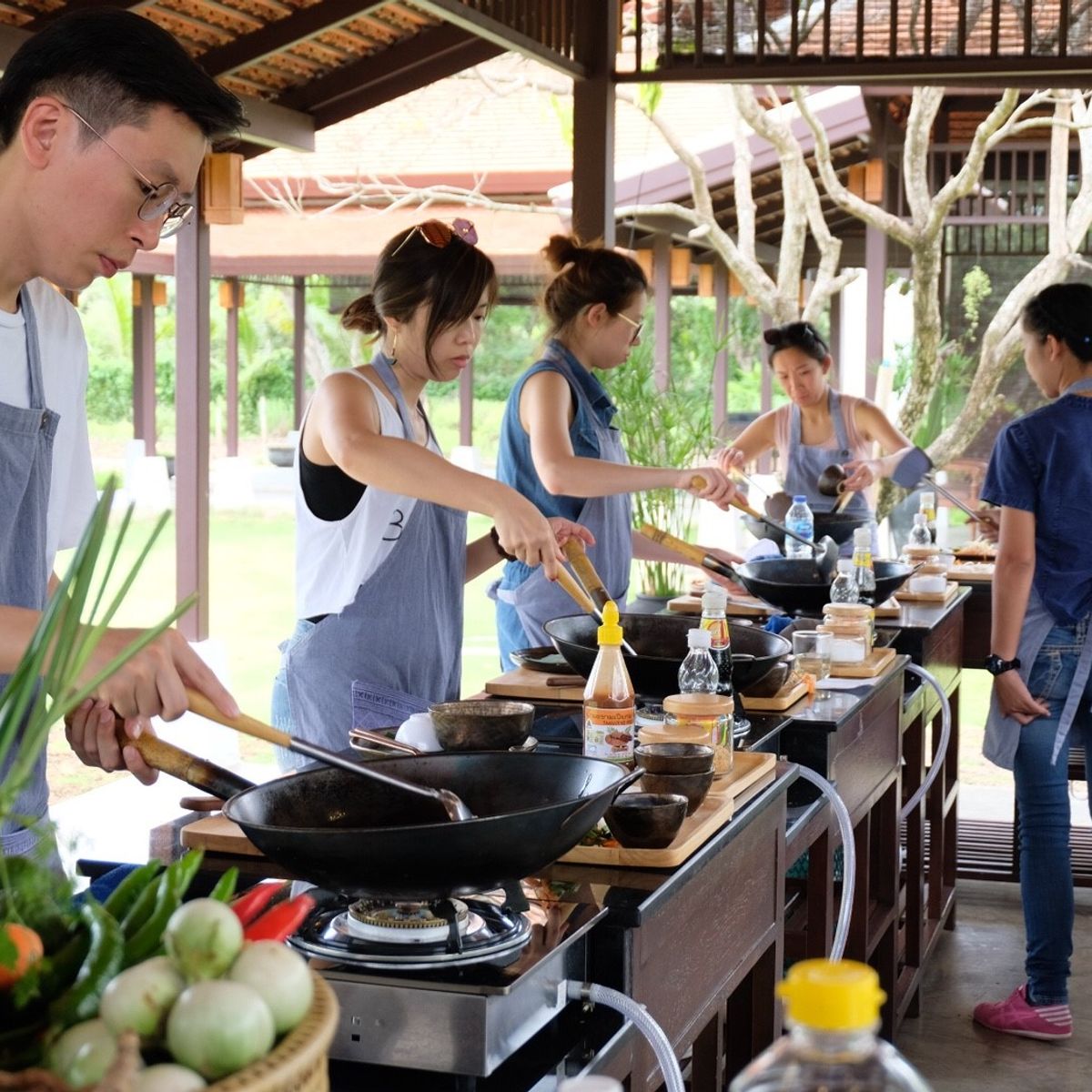 Indulge in Authentic Thai Flavors in Serene Organic Farm
