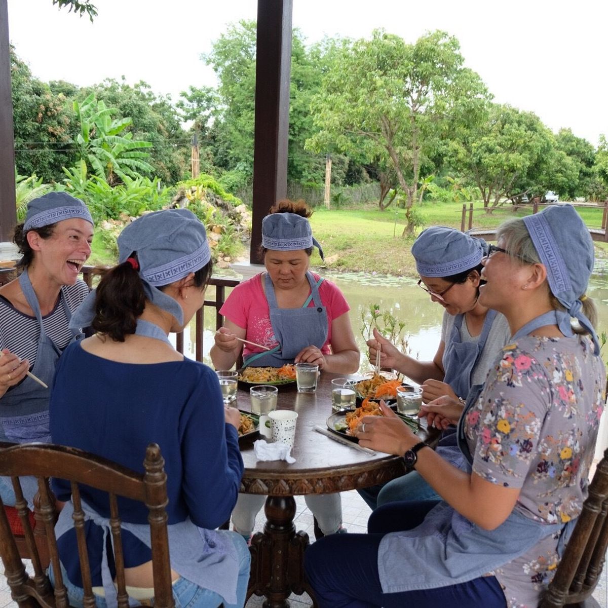 Indulge in Authentic Thai Flavors in Serene Organic Farm