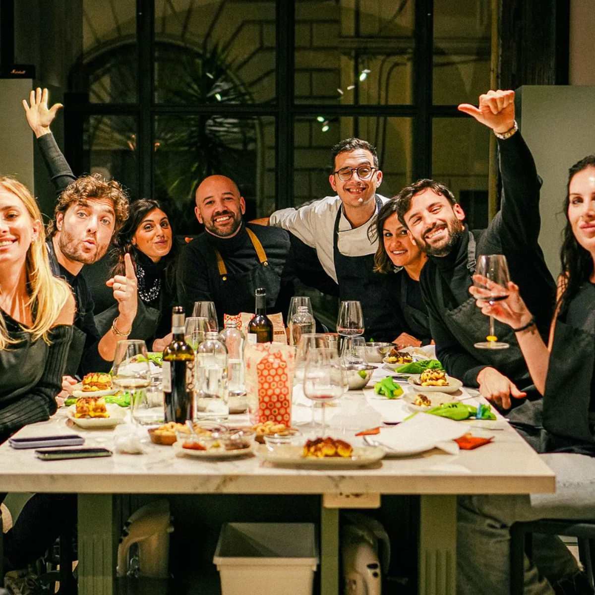 Italian Cooking Masterclass by the Colosseum: Pizza, Pasta & Tiramisu with Wine