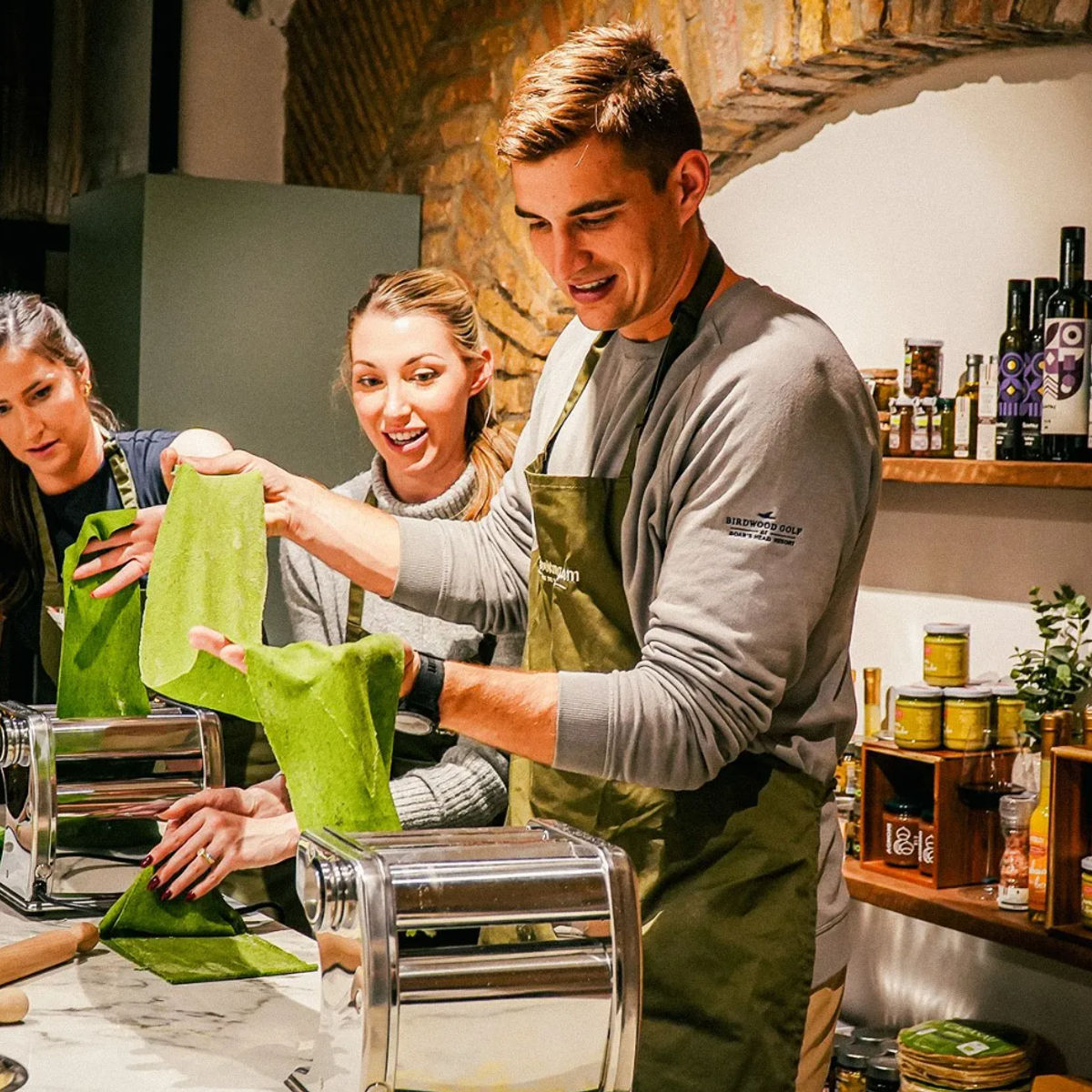 Italian Cooking Masterclass by the Colosseum: Pizza, Pasta & Tiramisu with Wine