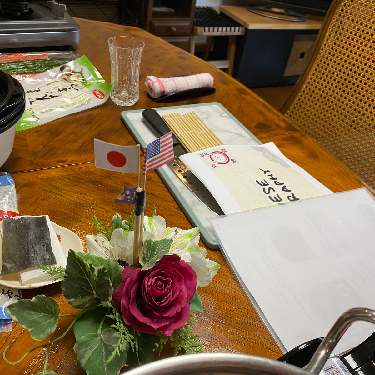 Japanese Cooking Class with Optional Cultural Experience Activity