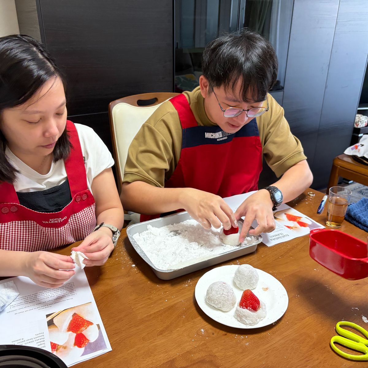 Japanisches Süßspeisen-Kocherlebnis: Daifuku, Dorayaki und Warabimochi