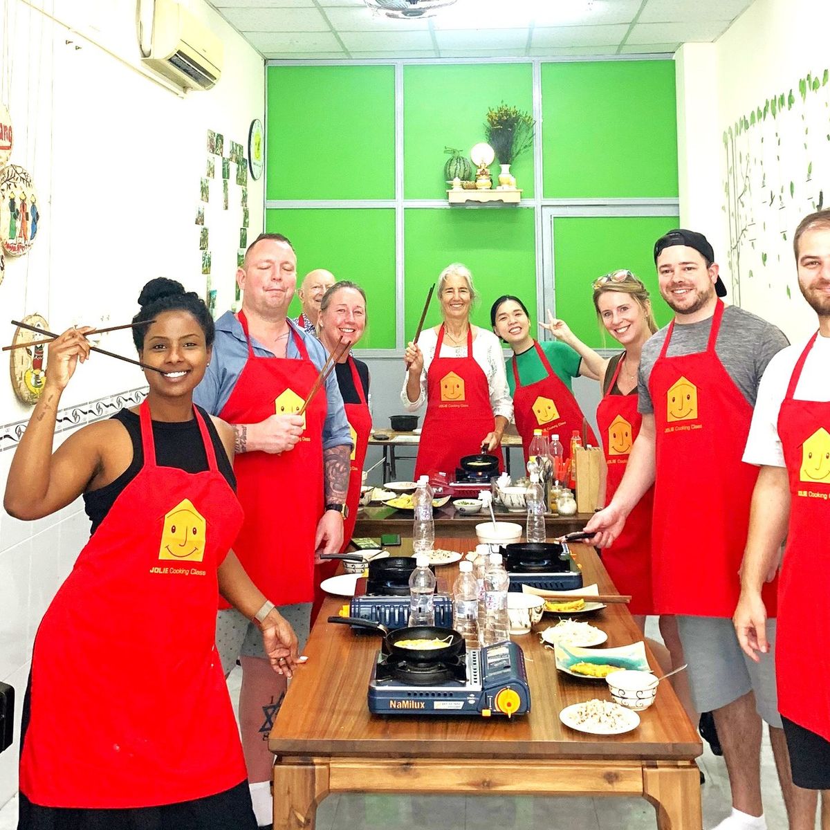 Jolie Da Nang Cooking Class with Organic Garden and Market Tour