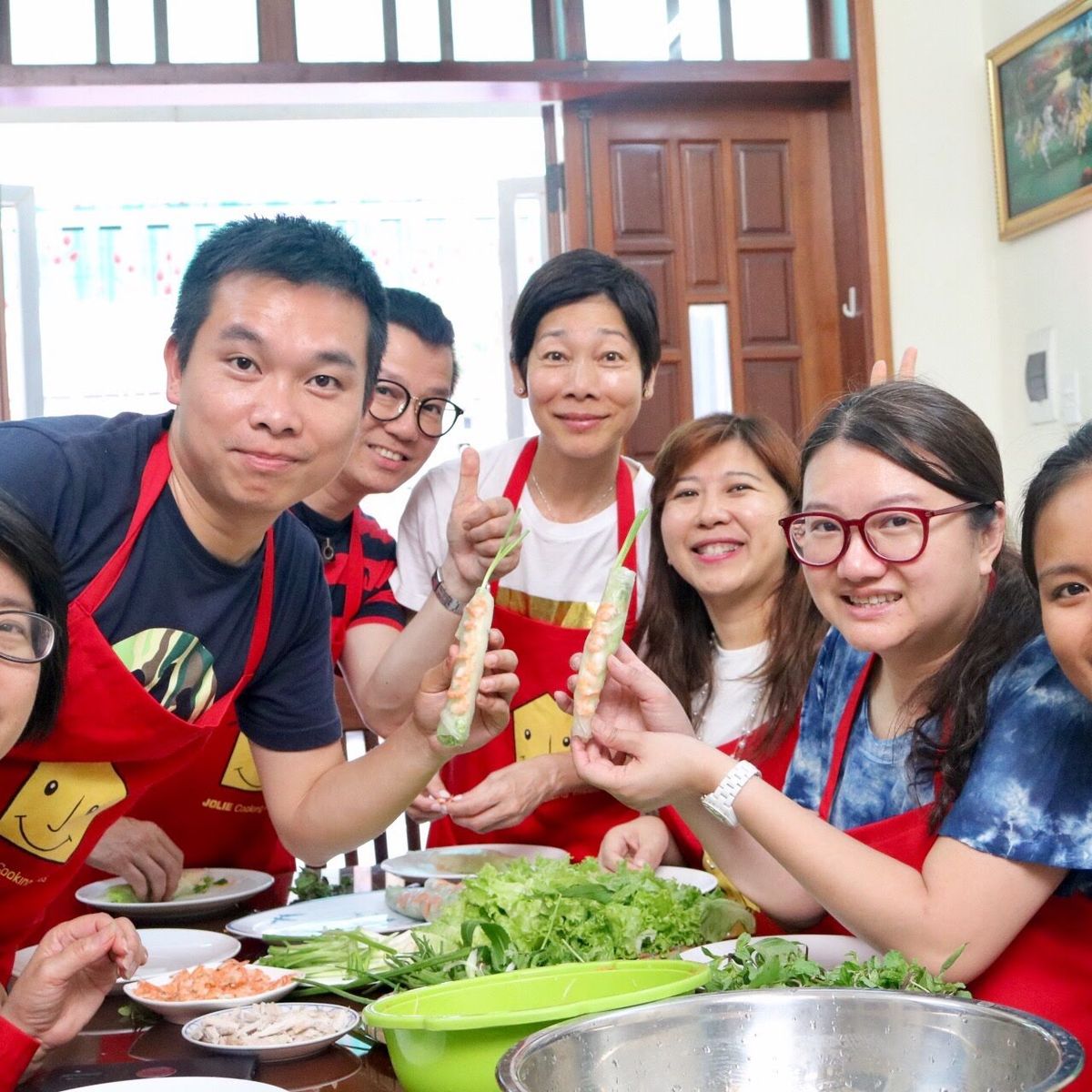 Jolie Da Nang Cooking Class with Organic Garden and Market Tour