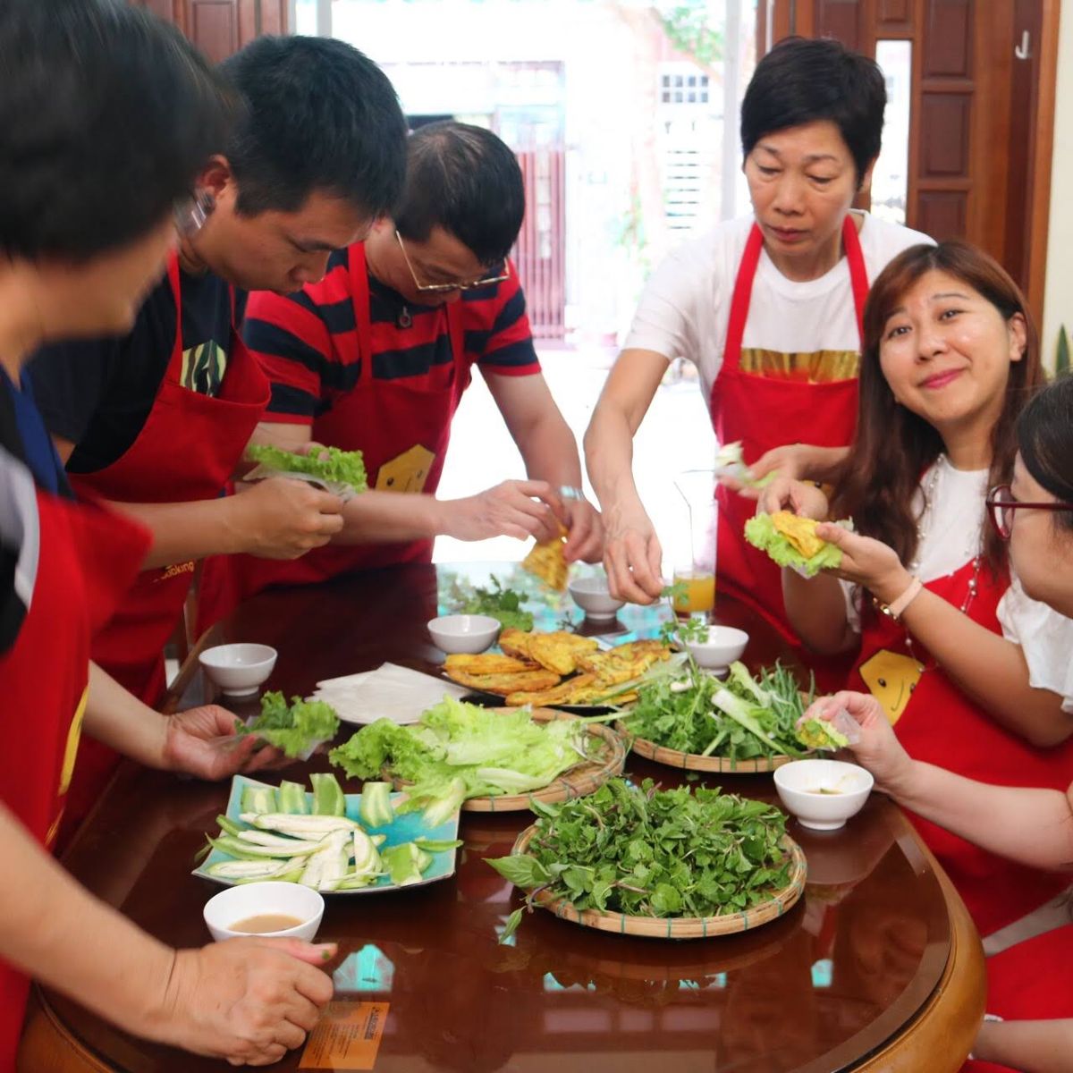 Jolie Da Nang Cooking Class with Organic Garden and Market Tour