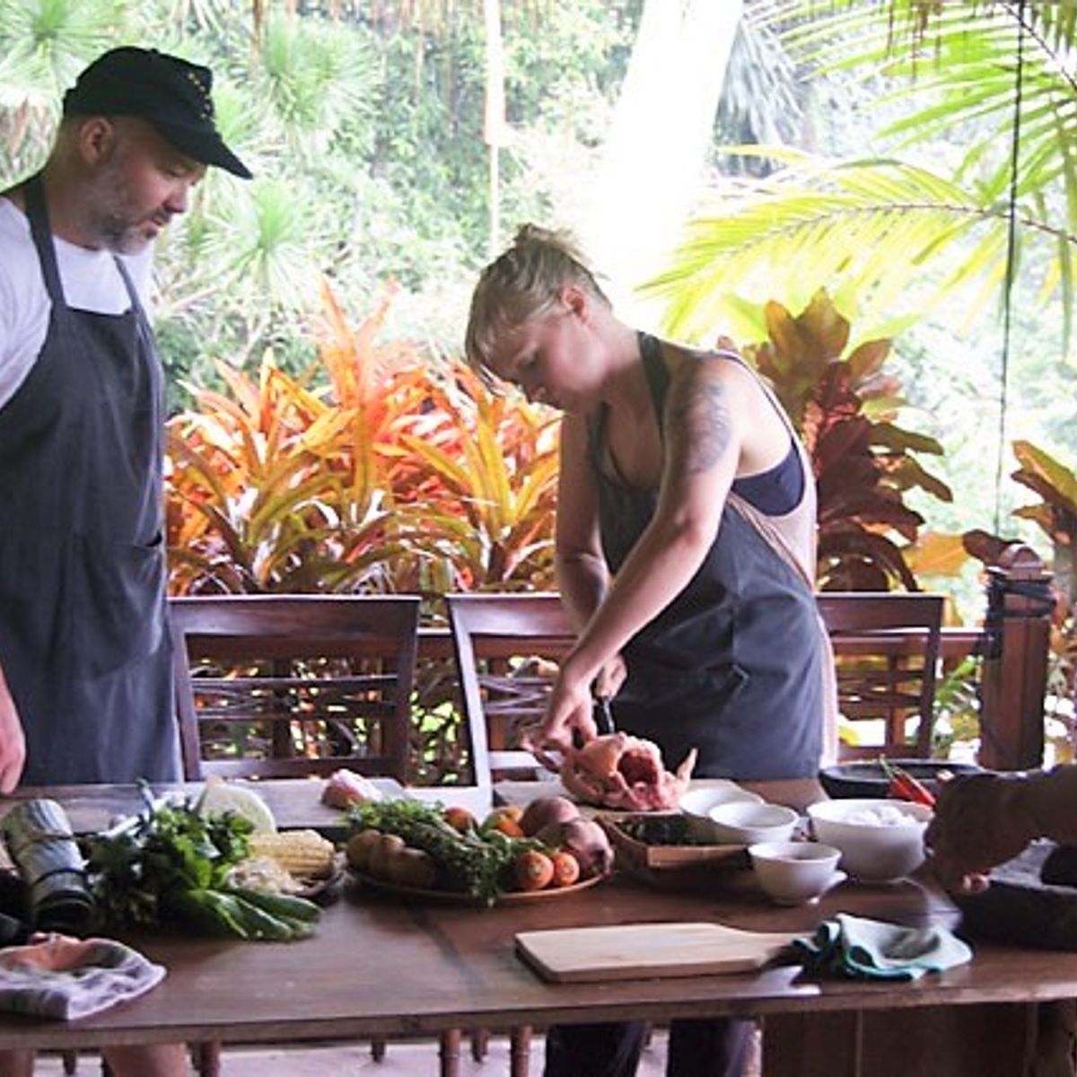In the Jungle Pantry with Kadek