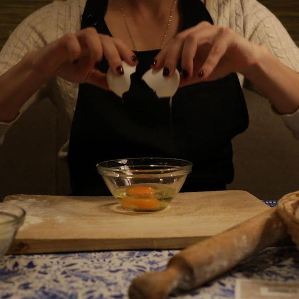 Keep Calm & Cook Pasta: Pasta-Making Class Footsteps from Trevi Fountain