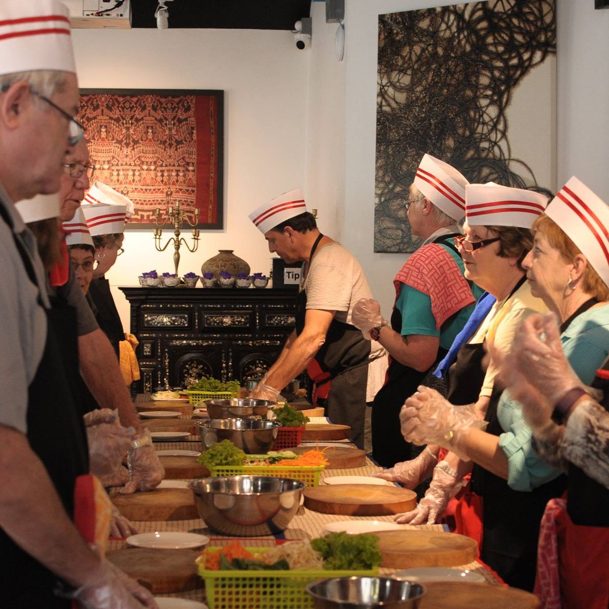 Khmer Cooking Class with Fresh Ingredients from The Local Market