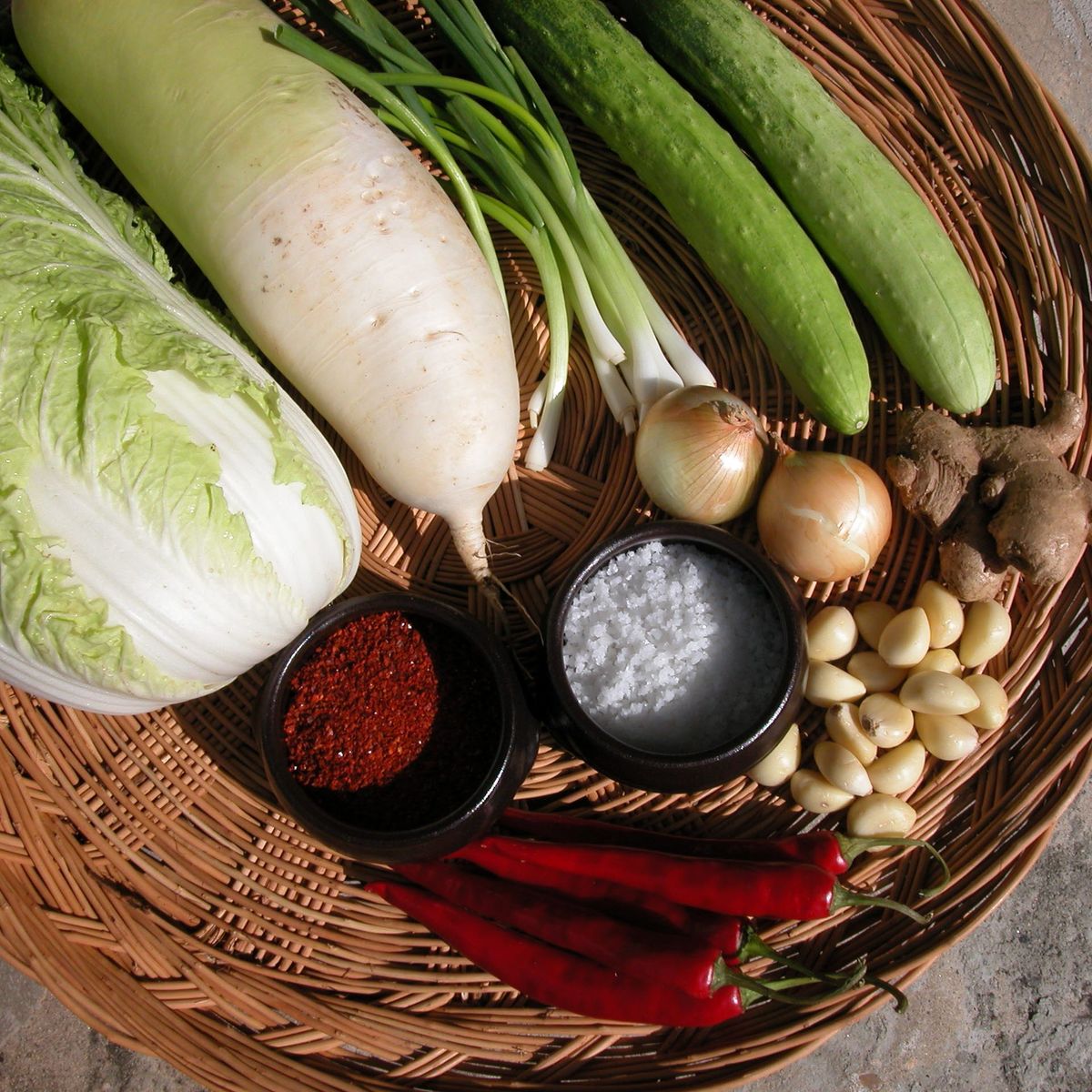 Make 4 Types of Kimchi and Visit a Local Market