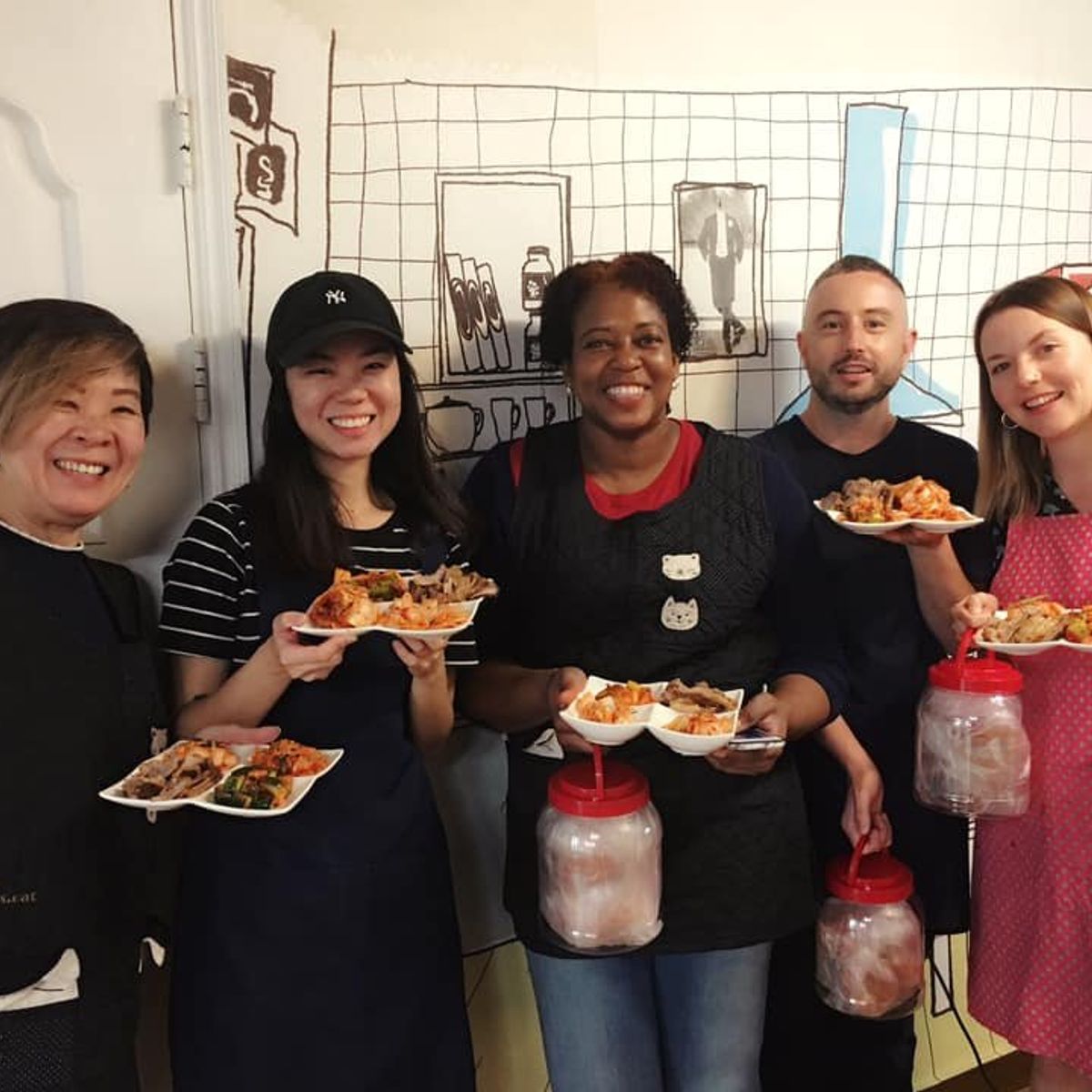 Make 4 Types of Kimchi and Visit a Local Market