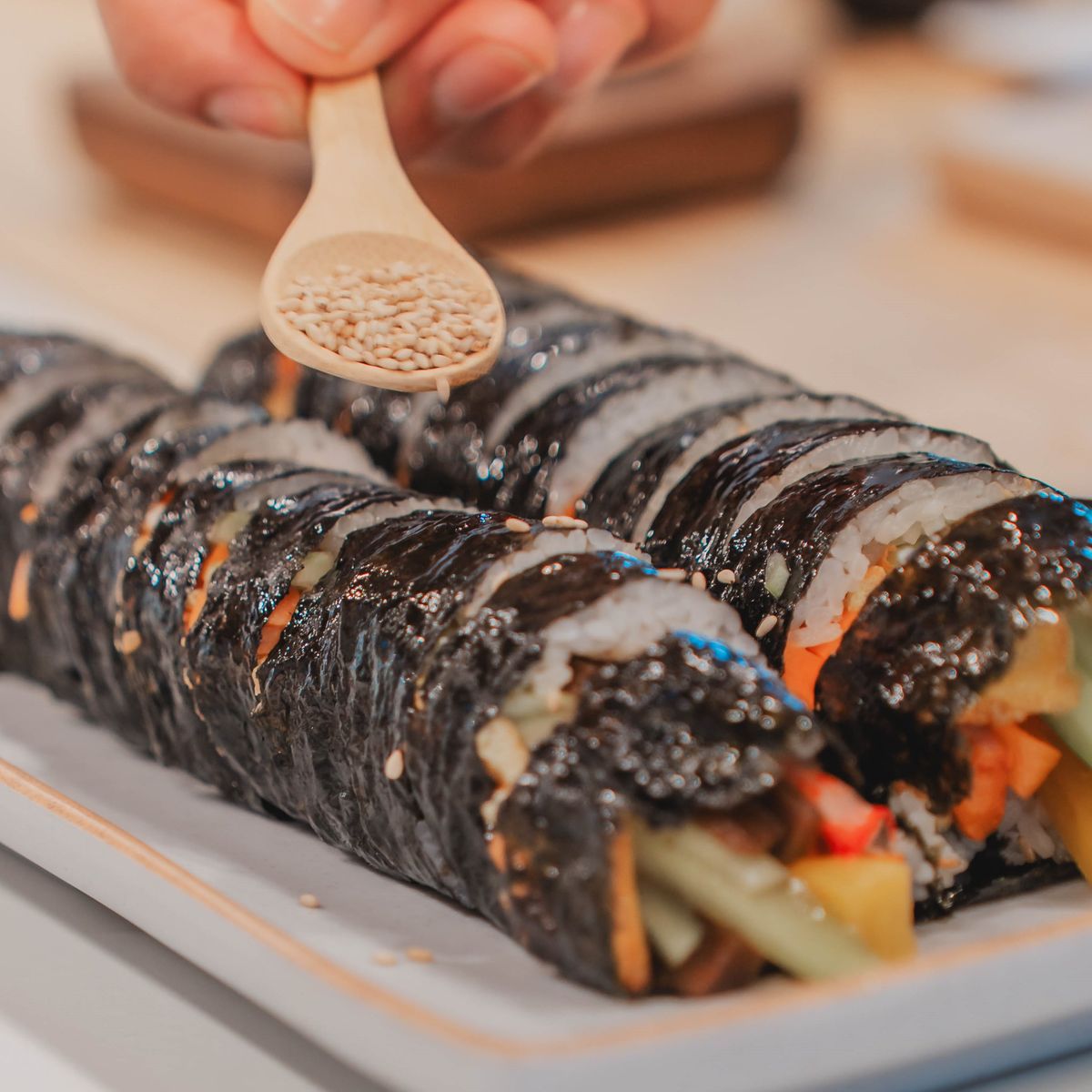 Korean Cuisine Class with Local Market Grocery Experience