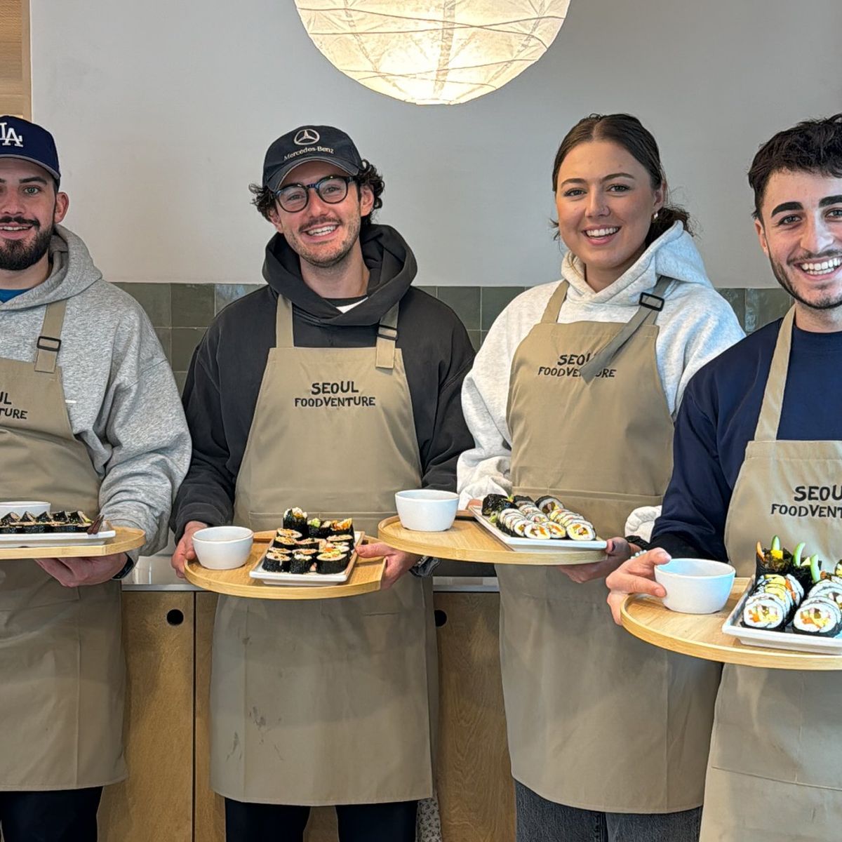 Korean Cuisine Class with Local Market Grocery Experience