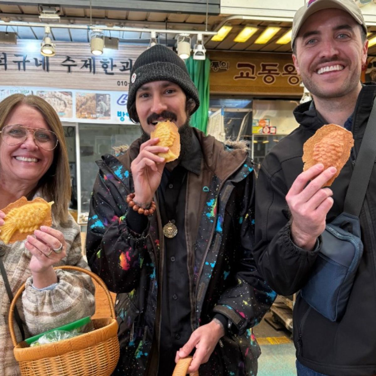 Korean Cuisine Class with Local Market Grocery Experience