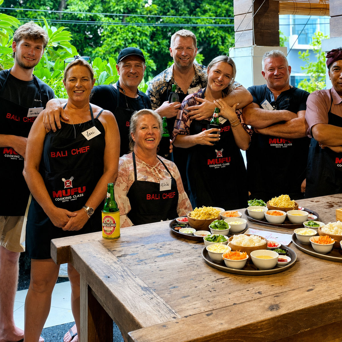 Authentic Balinese Cooking Class & Local Market Tour in Kuta