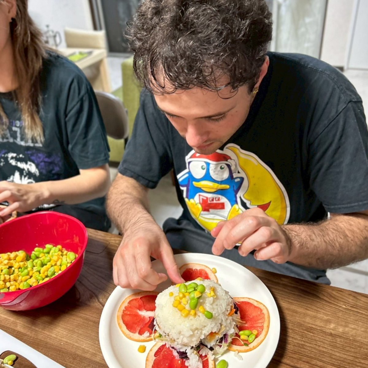 Kyoto-Style Miso Soup and Chirashi Sushi Cooking Experience