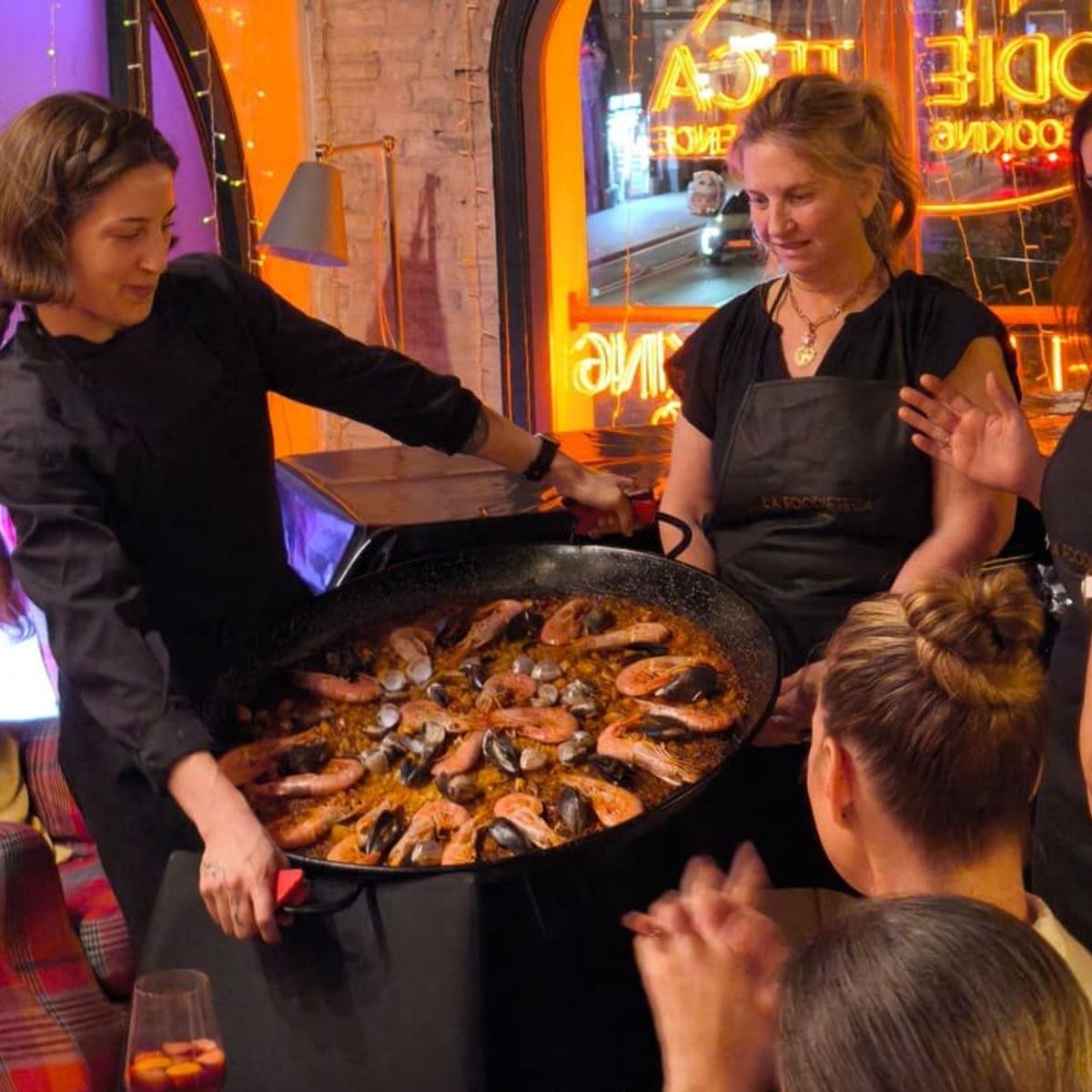 Santa Caterina Market Tour & Premium Cooking Class in Designer Loft