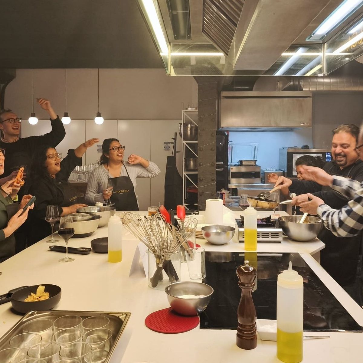 Santa Caterina Market Tour & Premium Cooking Class in Designer Loft