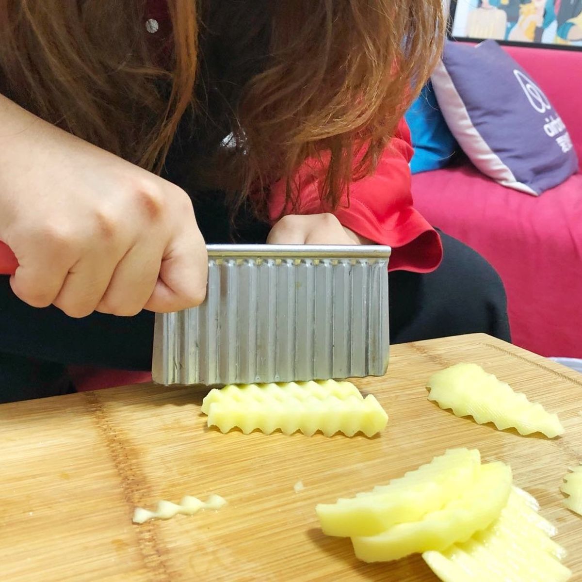 Learn Cold Noodle And Wolf-Tooth Potato At Local House