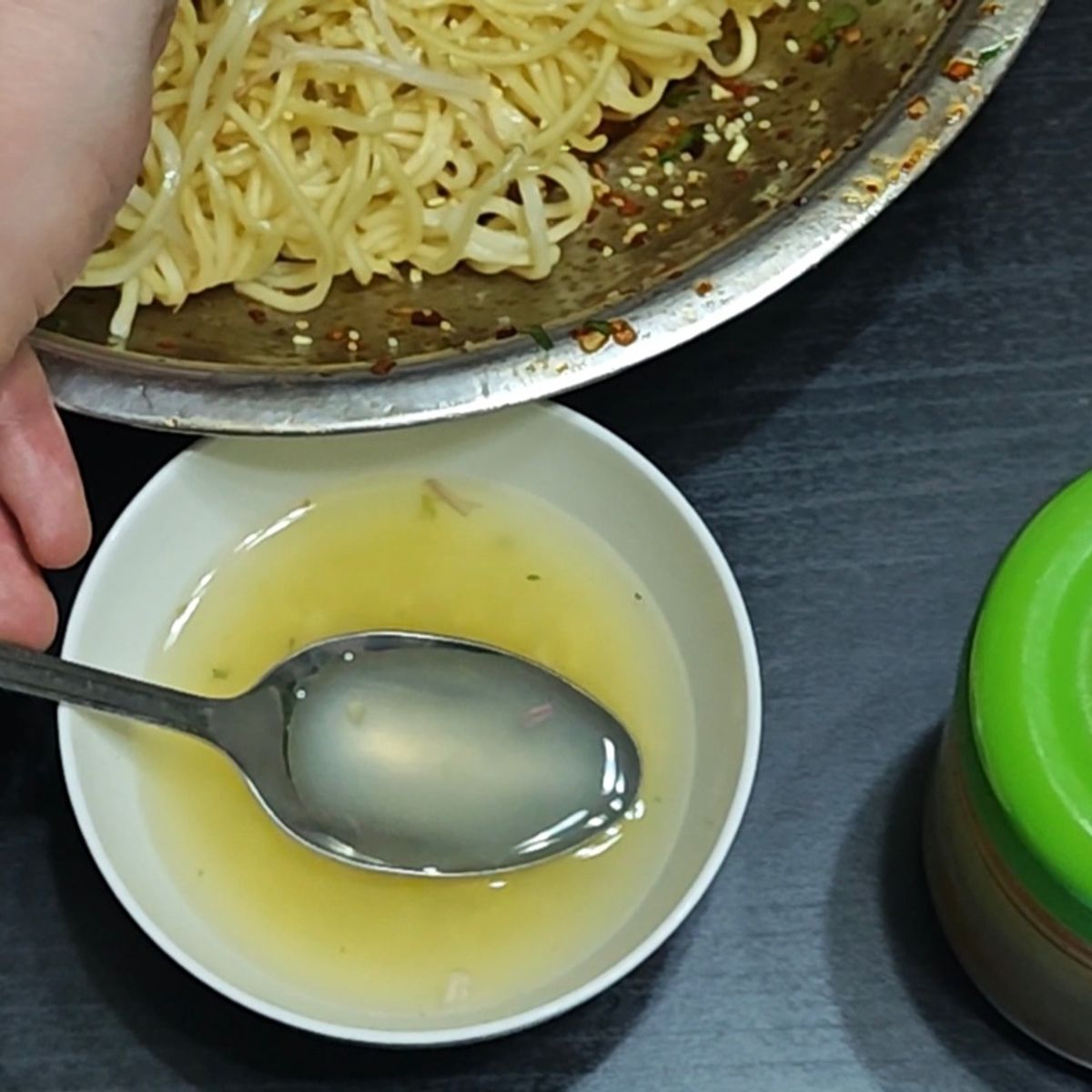 Learn Cold Noodle And Wolf-Tooth Potato At Local House