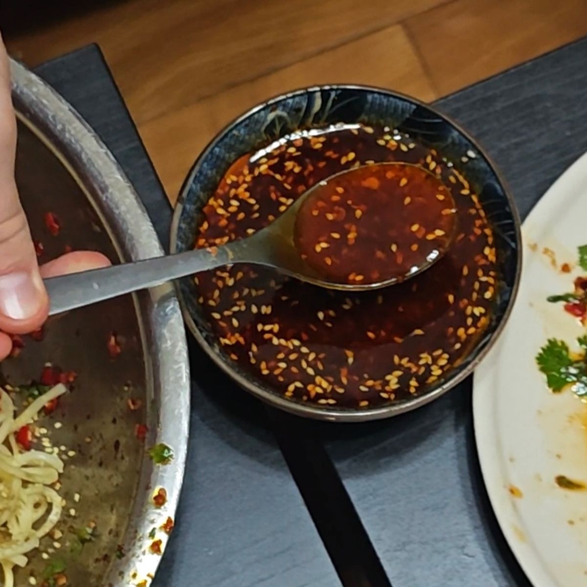 Learn Cold Noodle And Wolf-Tooth Potato At Local House