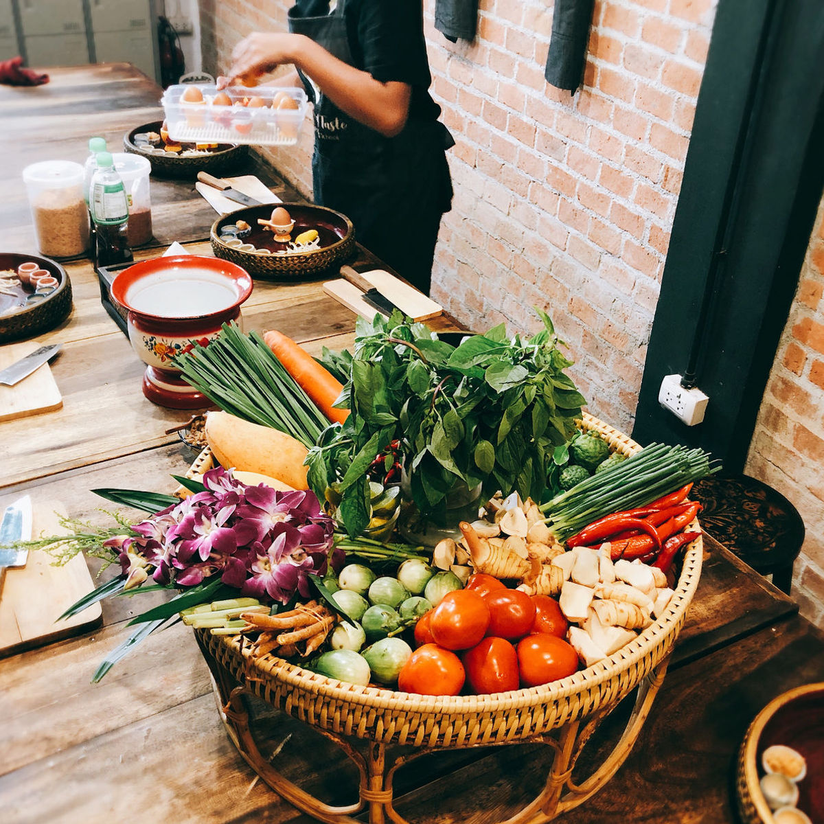 Hands-on Authentic Thai Cooking Class at House of Taste Silom with Morning Market Tour