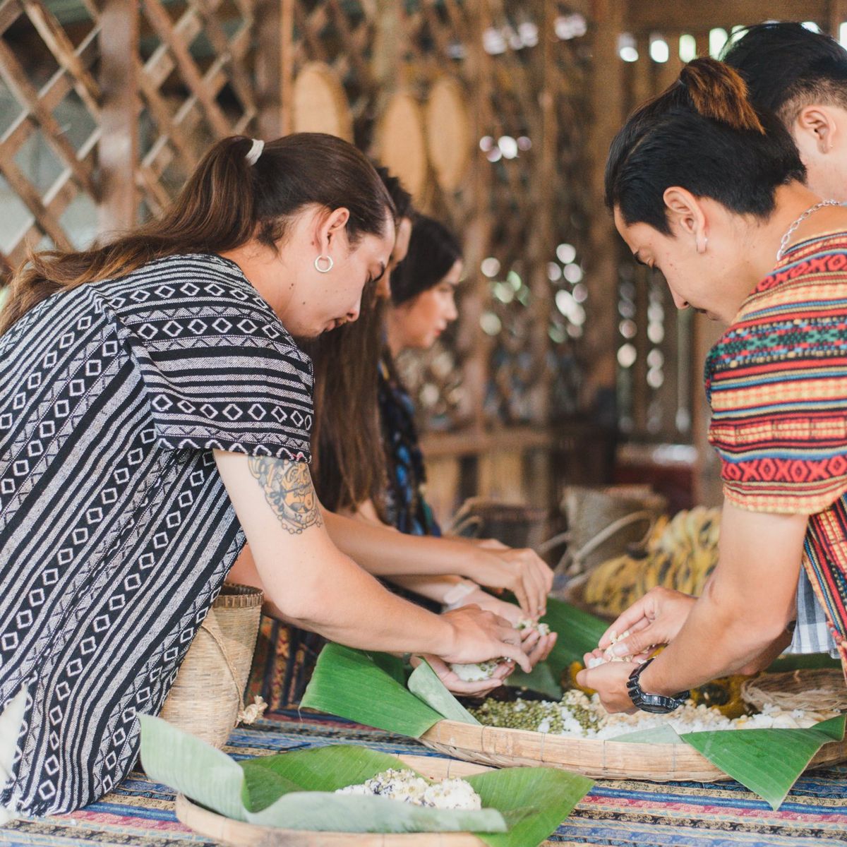 Learn How to Cook Supplementary Food for the Elephants