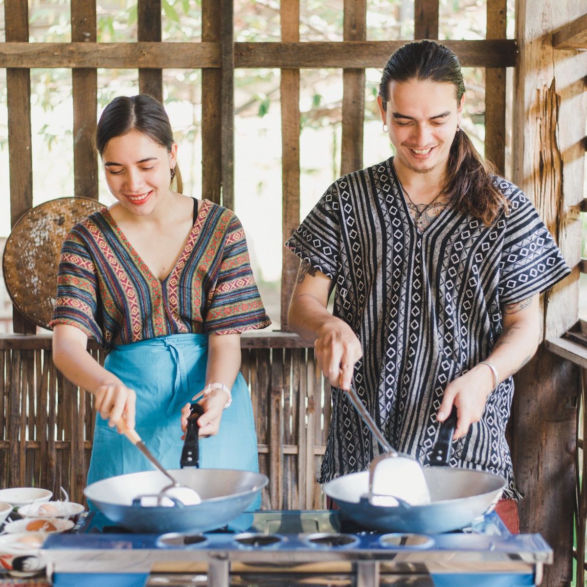 Learn How to Cook Traditional Thai Food & Feed the Elephants
