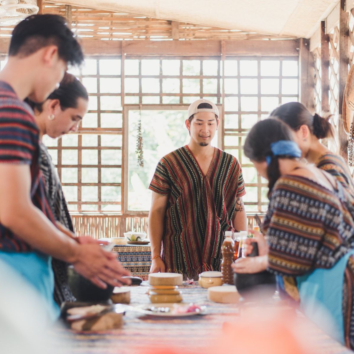 Learn How to Cook Traditional Thai Food & Feed the Elephants