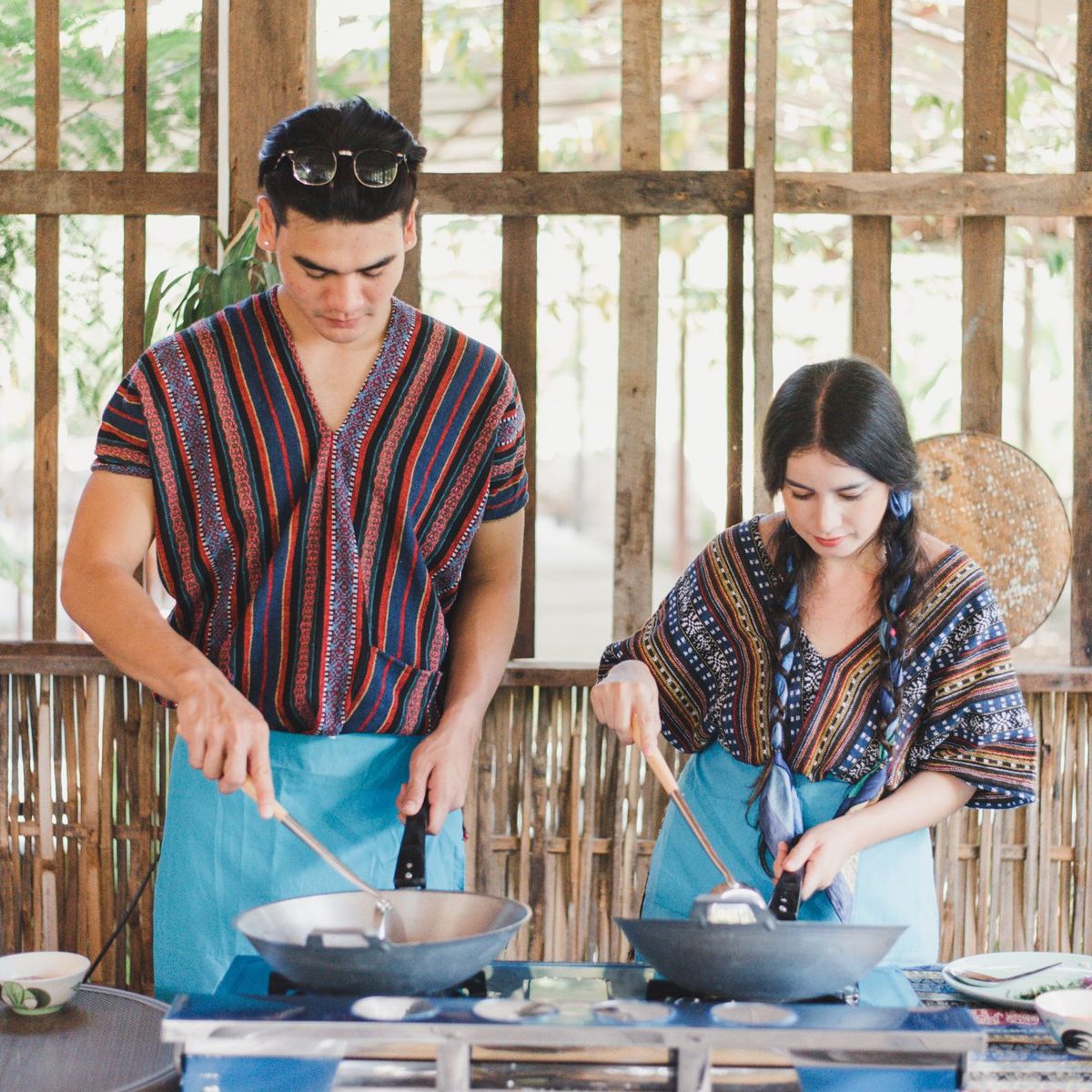 Learn How to Cook Traditional Thai Food & Feed the Elephants