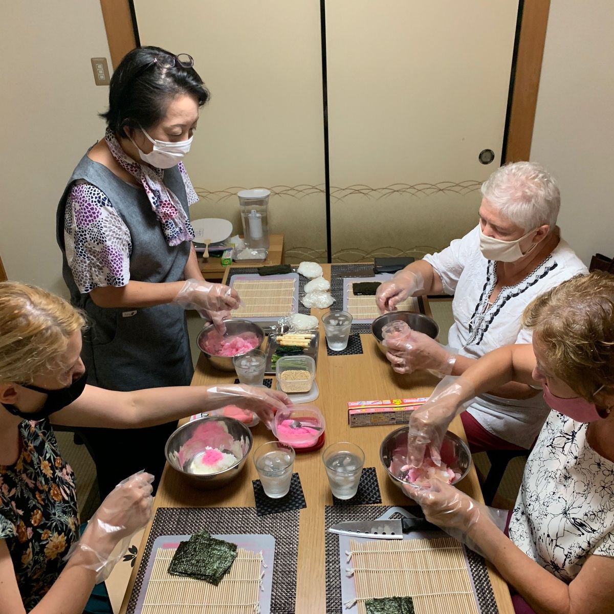 Learn How to Make Decorative Sushi Rolls with Local Teacher