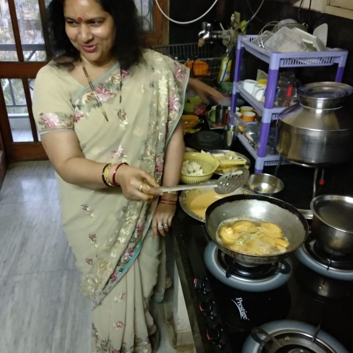Learn Indian Cooking in an Indian House